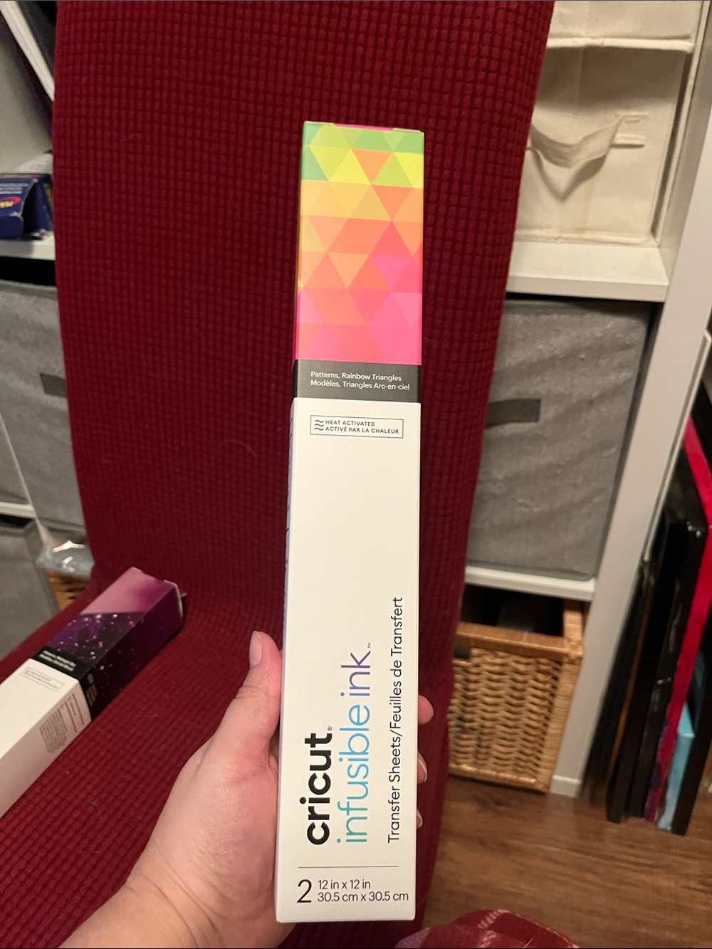 Cricut Infusible Ink Transfer Sheets - Neon Rainbow Triangles